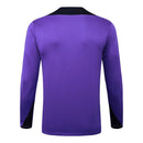 Conjunto Corinthians Zíper Curto Treino Roxo 2024/25