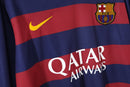 Camisa Retrô Barcelona Manga Longa 2015/16 Home