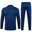 Conjunto Arsenal Zíper Curto Treino Azul Escuro