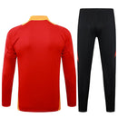 Conjunto Bayern de Munique Zíper Curto Treino Vermelho 2024/25