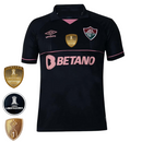 Camisa Fluminense 23/24 Goleiro Preto/Rosa