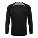 Conjunto Corinthians Ziper Curto Treino All Black